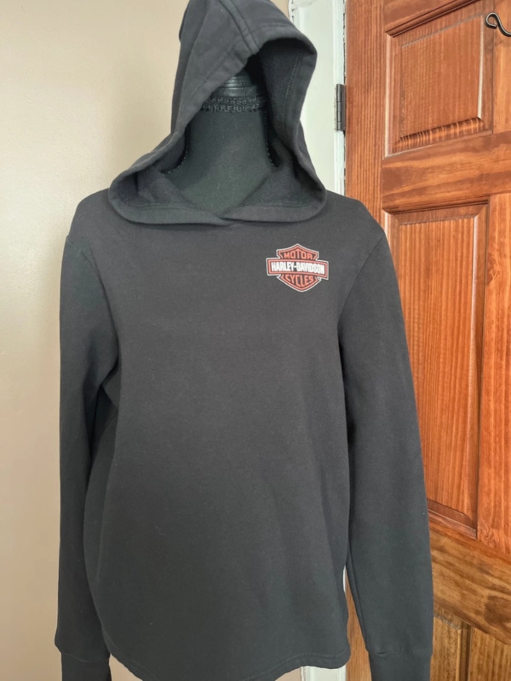 Harley-Davidson Women’s Black Hoodie with Logo